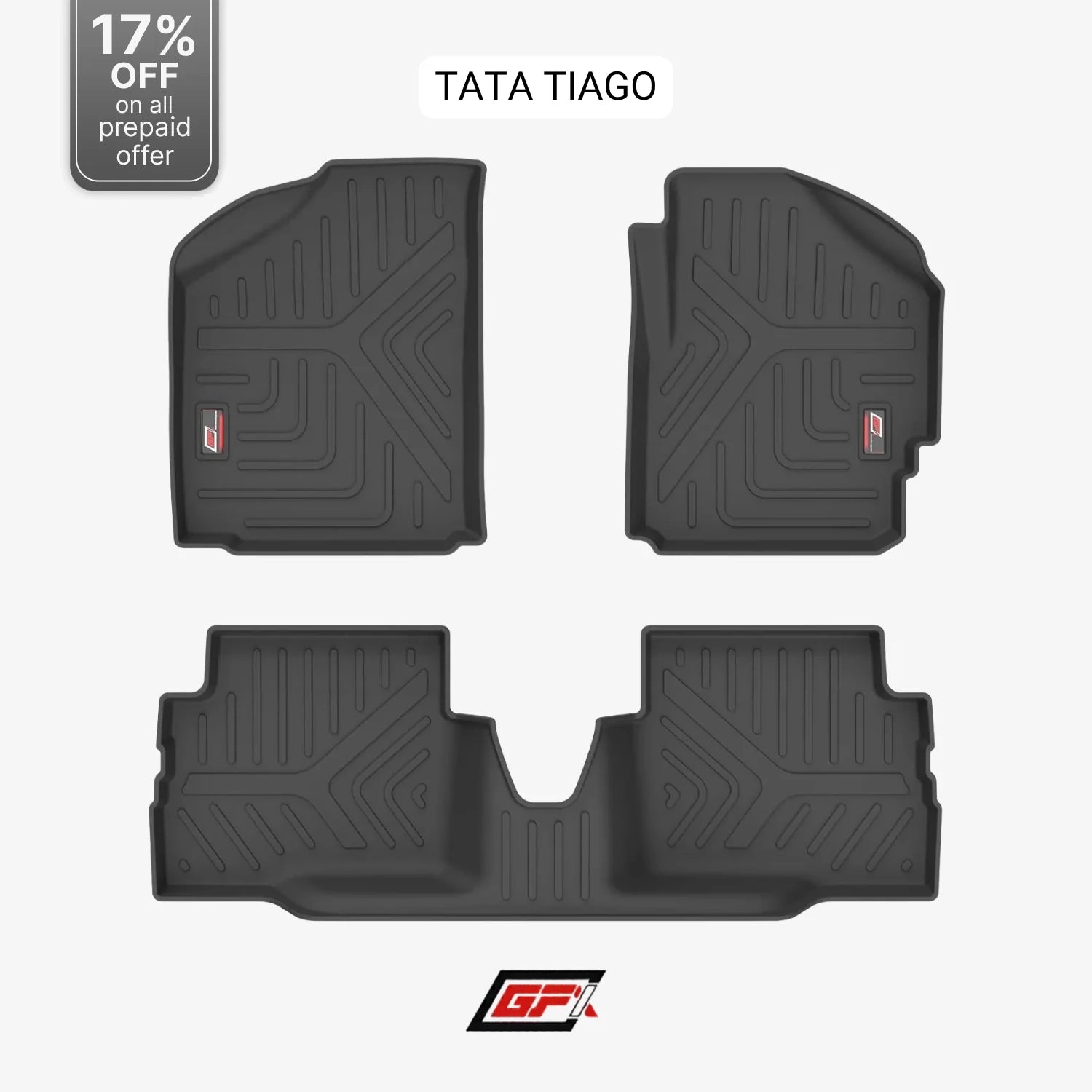 GFX Floor Mats for Tata Tiago (2020 onwards)