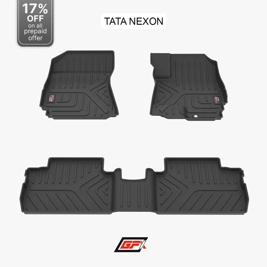 GFX Floor Mats for Tata Nexon (2022 ONWARDS)