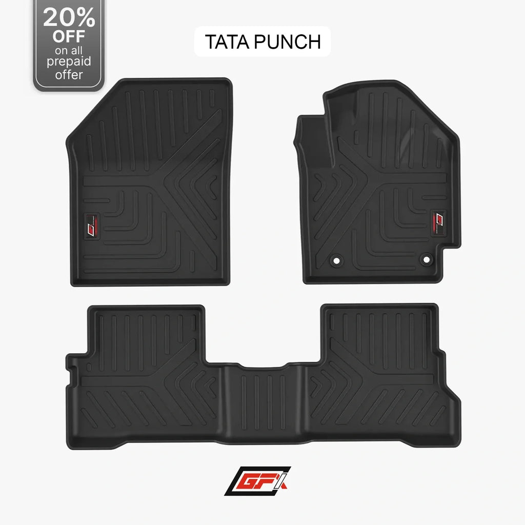 GFX Floor Mats for Tata Punch (2021 ONWARDS)