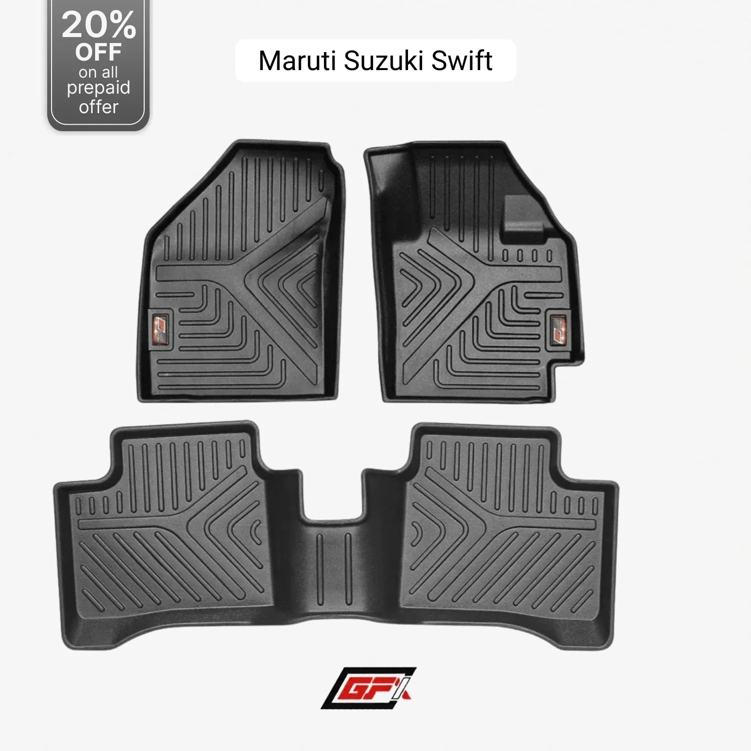 GFX Floor Mats for Maruti Swift (2017 Onwards)
