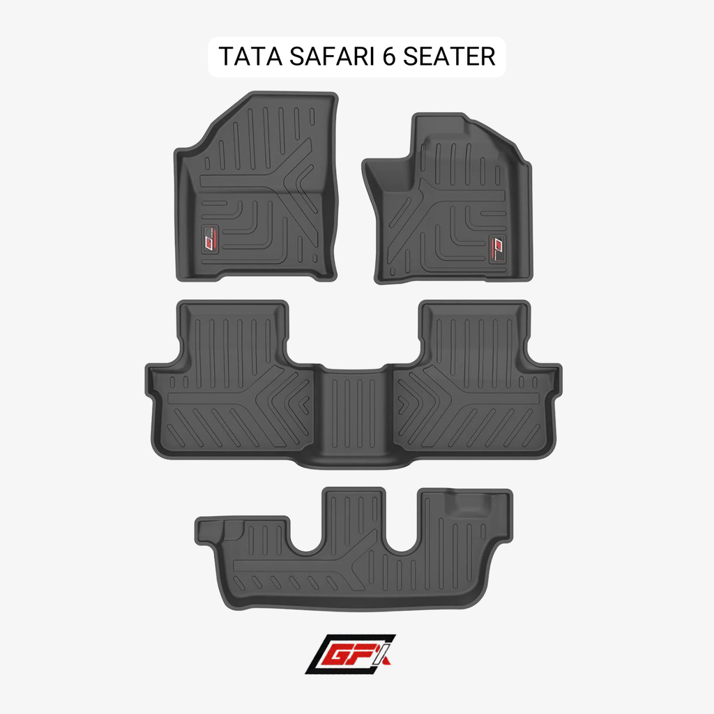 GFX Floor Mats for Safari (2023 Onwards) 6 Seater