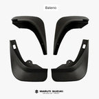 Mud Flap Set for Maruti Suzuki Baleno (Front & Rear)