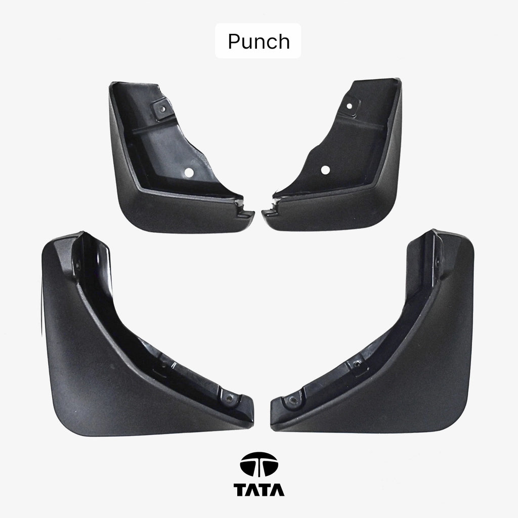 Mud Flap Set for Tata Punch (Front & Rear)