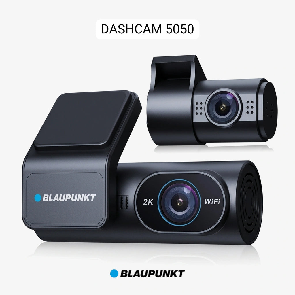 Blaupunkt DC 5050 WiFi Dual Dashcam (2K + 1080P)
