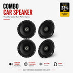 Infinity Alpha 6520F Coaxial Speaker Combo