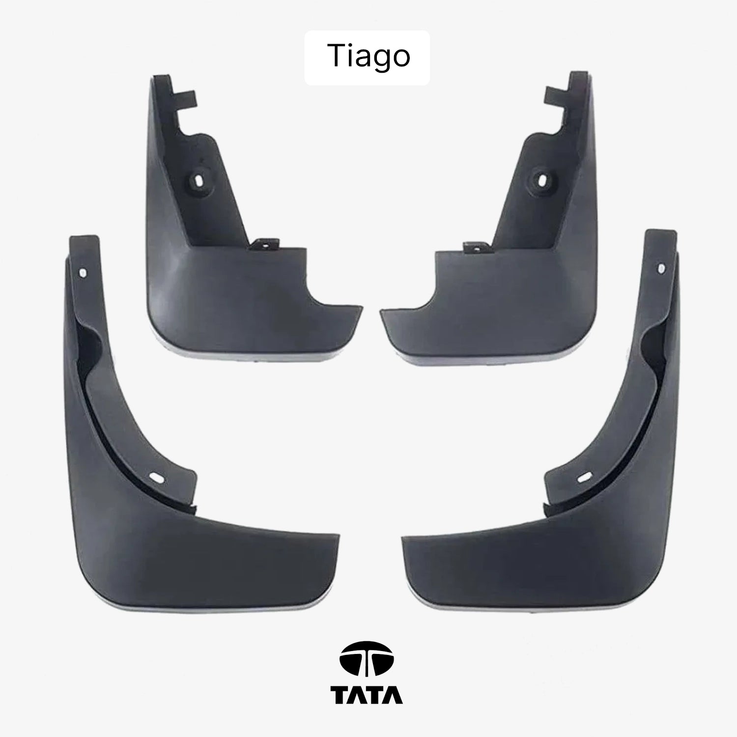 Mud Flap Set for Tata Tiago (Front & Rear)