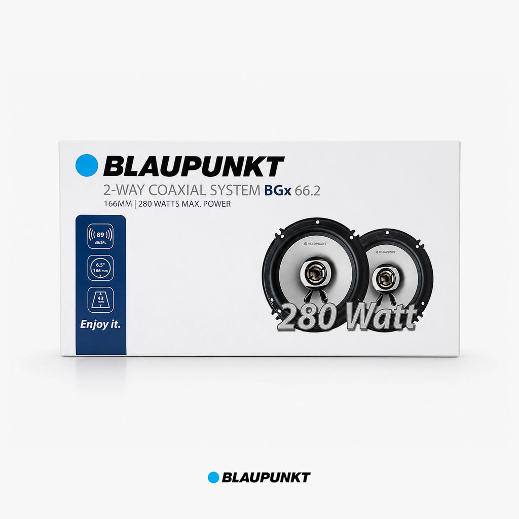 Blaupunkt BGX 66.2 Two-Way Coaxial Car Speaker 280W