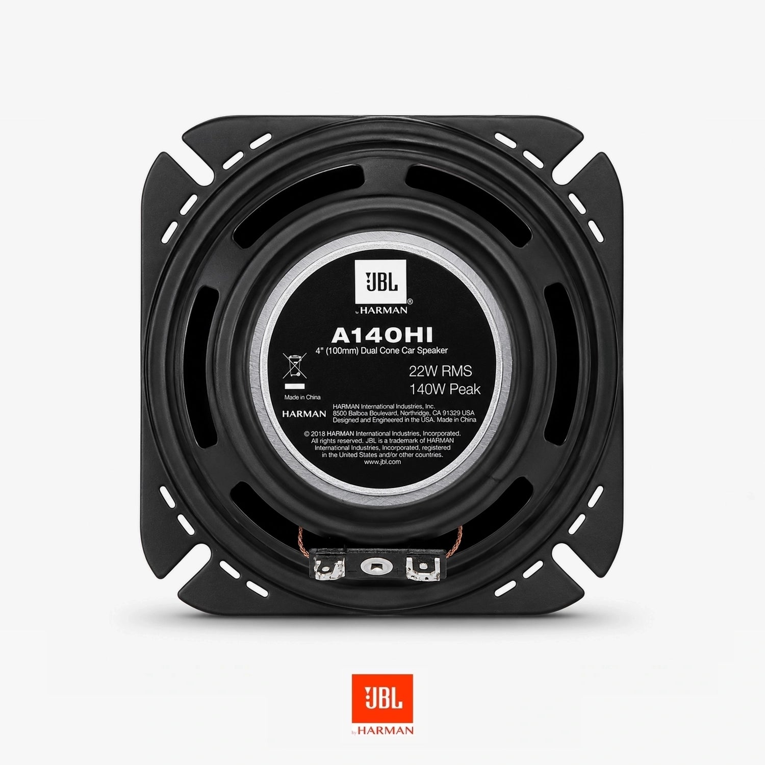 JBL A140HI 4" 140W Dual Cone Coaxial Car Speaker