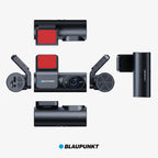 Blaupunkt DC 4050 WiFi Dual Dashcam (2K + 1080P)