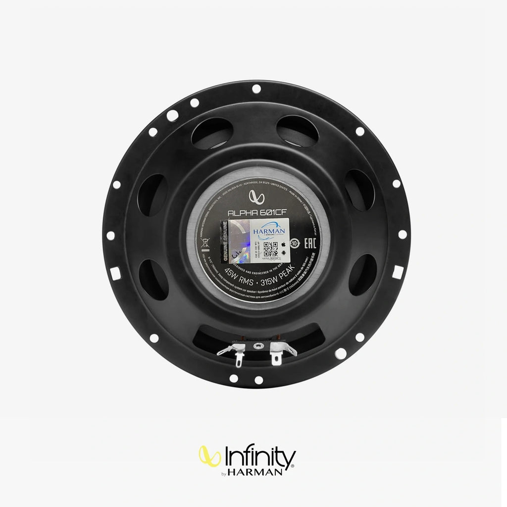 Infinity Alpha 601CF 6.5 Inch 2-Way Component Speaker