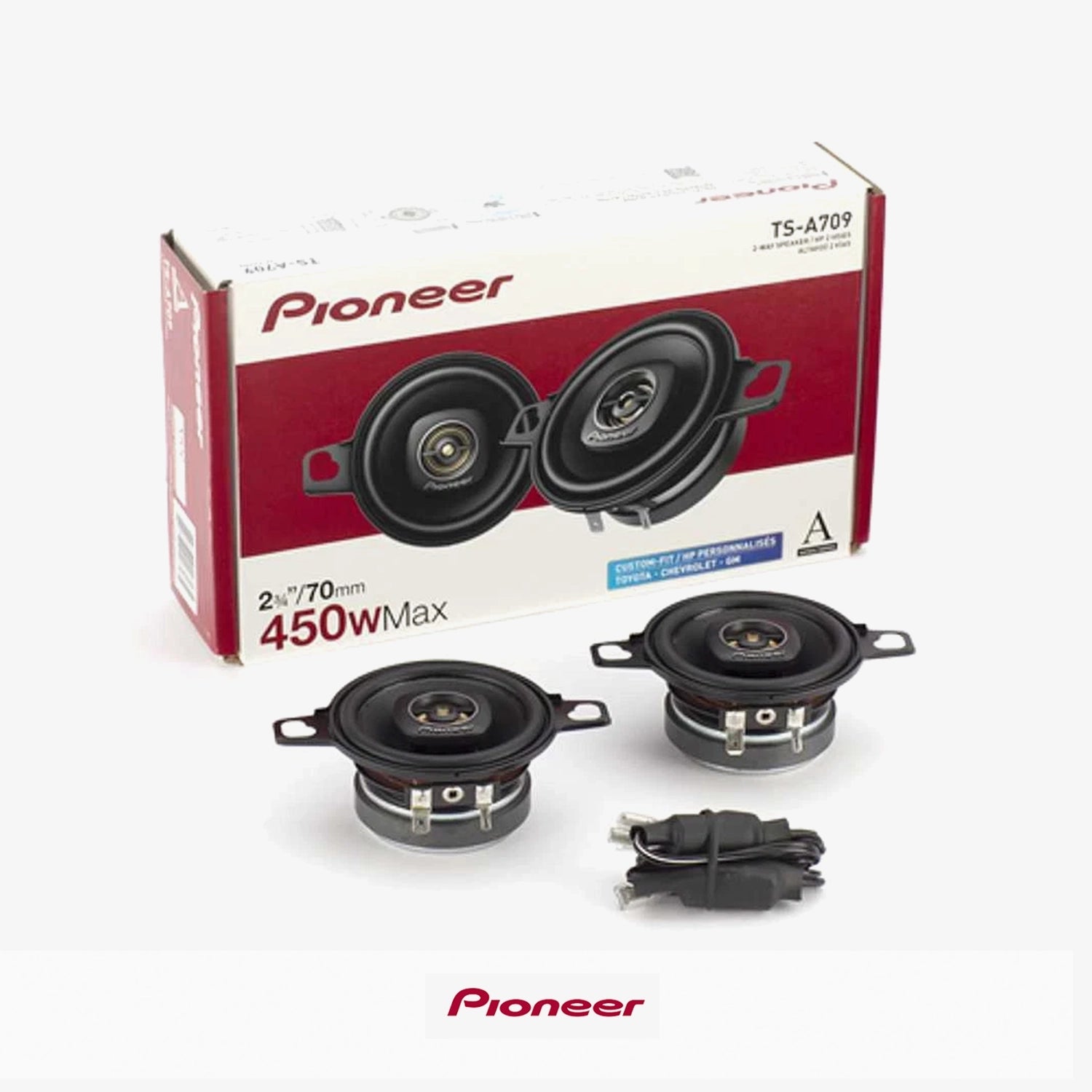 Pioneer TS-A709 Coaxial Car Speaker (450 W)