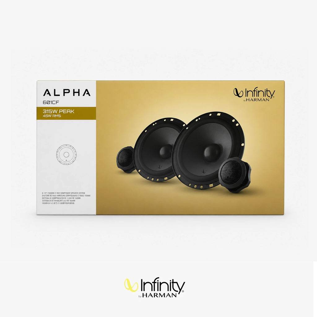 Infinity Alpha 601CF 6.5 Inch 2-Way Component Speaker
