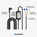 Blaupunkt DC 5050 WiFi Dual Dashcam (2K + 1080P)
