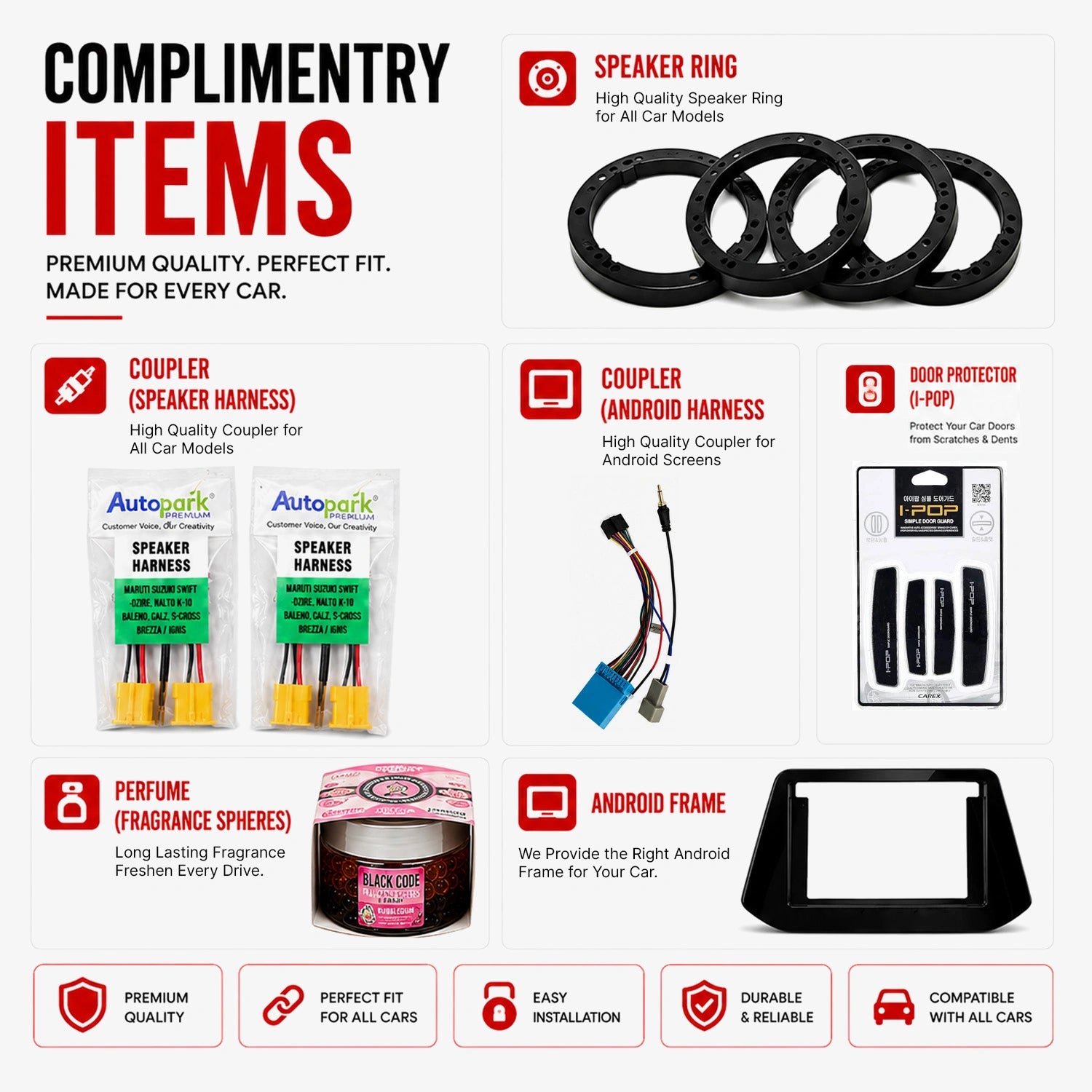 Premium Car Audio & Android Infotainment Package (PLUS)