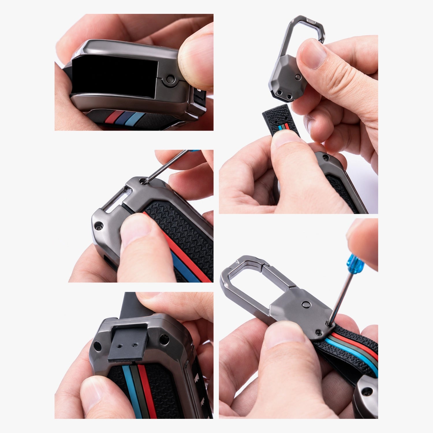 Car Metal Shape Key Cover for Maruti Suzuki (2 Button Smart Key)