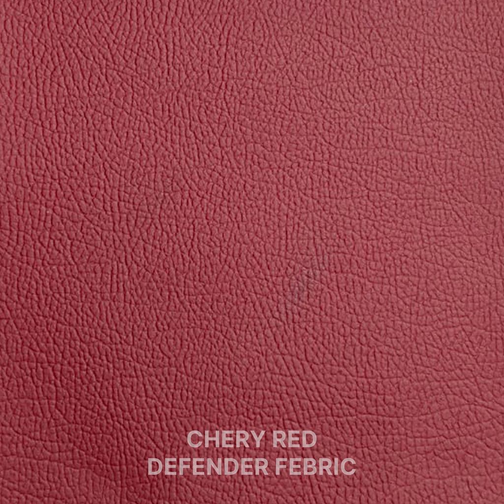 Premium Leatherette Seat Cover Chery Red & White Color With Airbag Compatible