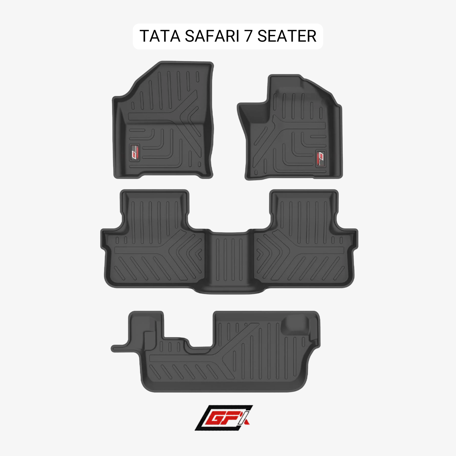 GFX Floor Mats for Safari (2023 Onwards) 7 Seater